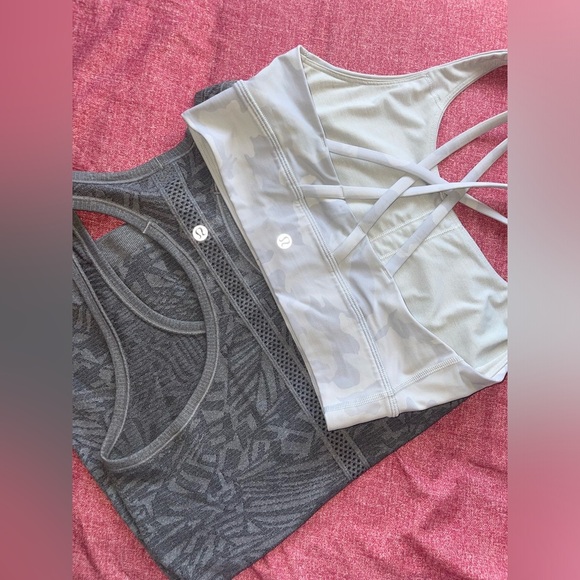 lululemon swiftly tech tank and bra size 6 - Picture 1 of 10